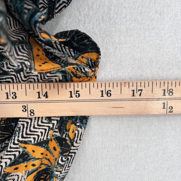 ULLA JOHNSON Amira Midi Dress Womens 6 White Green Portofino Printed Cotton - Picture 14 of 16